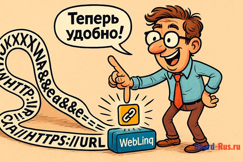 Удобный сервис для сокращения ссылок